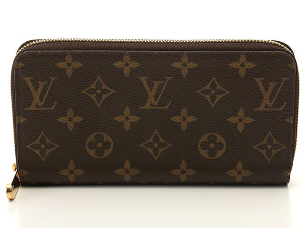 LOUIS VUITTON Zippy Wallet Monogram Fuschia Pink